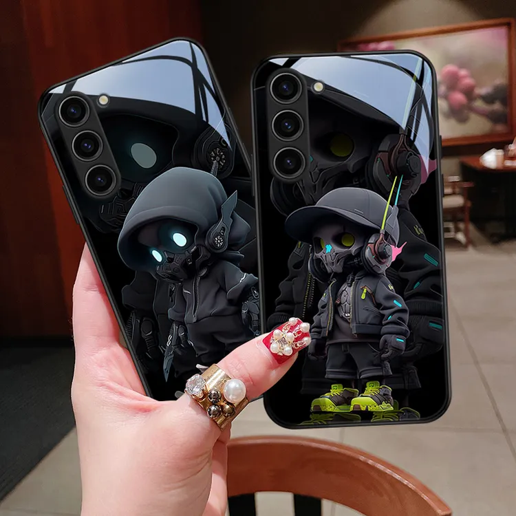 冷酷卡通适用三星s23/s22手机壳GalaxyS23+高级s23Ultra女款S22+