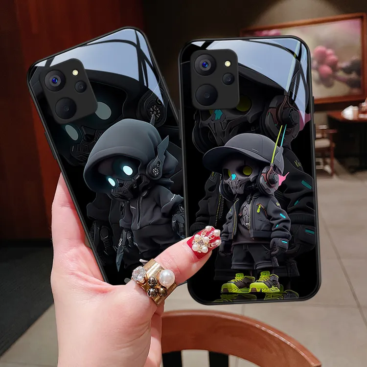 冷酷卡通适用Realme10pro手机壳oppo真我10S男生炫酷realme10pro