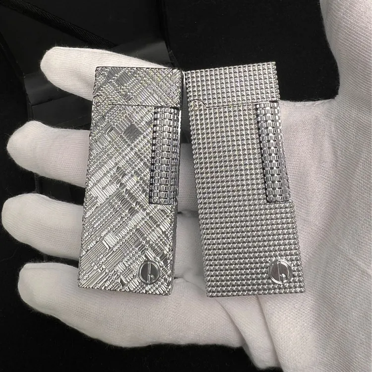 四面精雕高档侧滑窄版煤油打火机男士网红礼品创意送礼节日可选