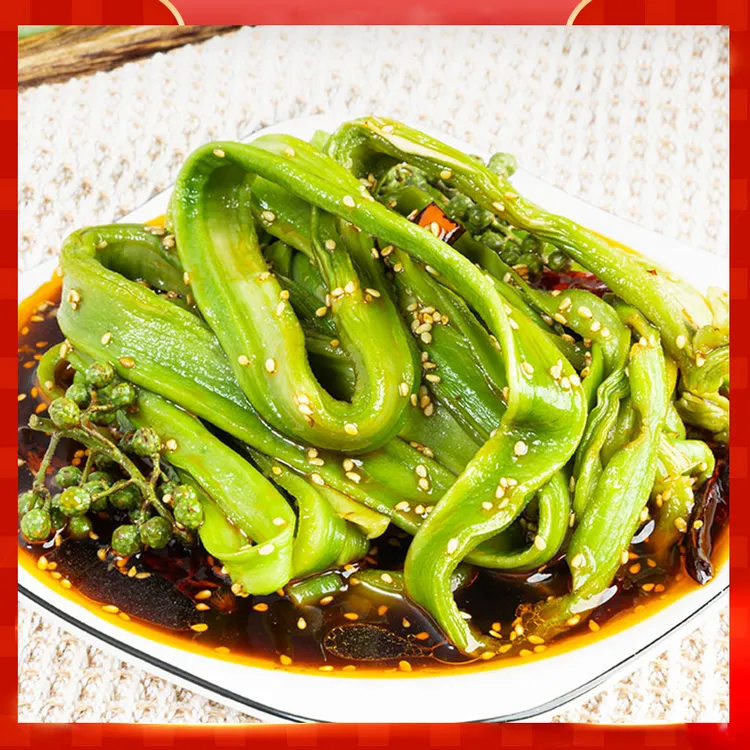 【椒麻贡菜】即食香辣开胃下饭拌饭鲜香脆爽鲜嫩夜宵解馋零食追剧