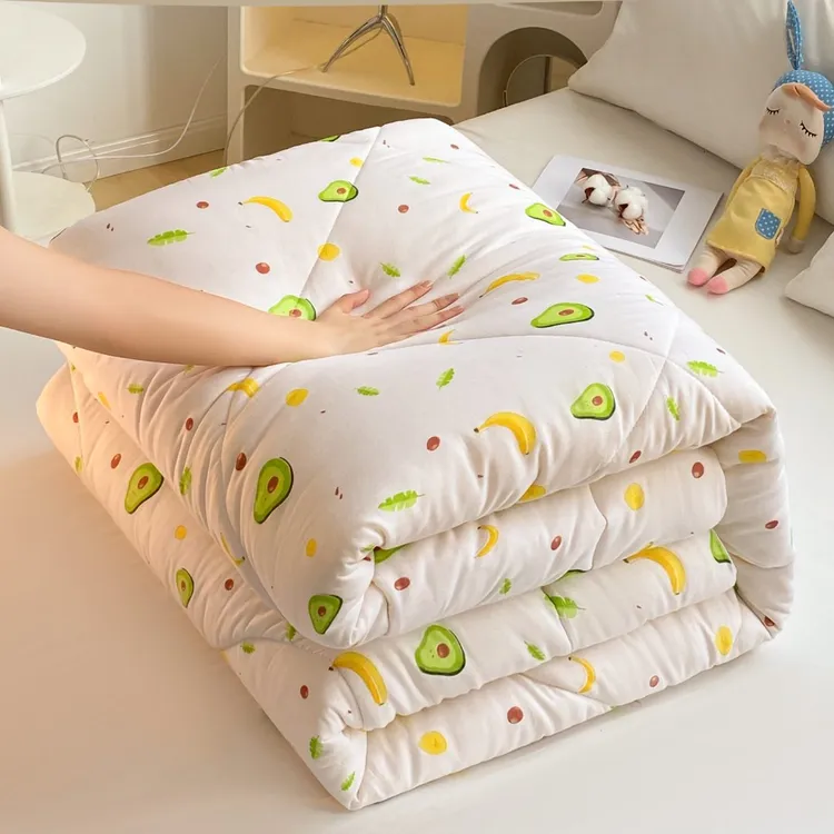 新疆棉被无网棉芯绗缝被1.5m1.8m单双人棉被芯褥子学生宿舍秋冬被