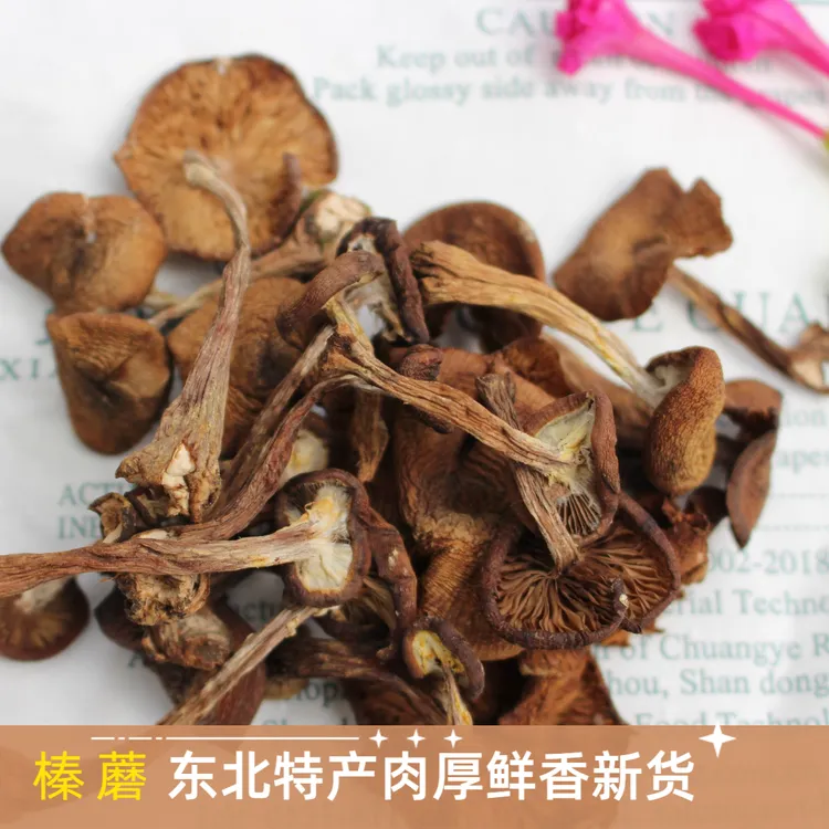 榛蘑内蒙榛蘑东北特产干货山珍菌菇小鸡炖蘑菇食材火锅食材