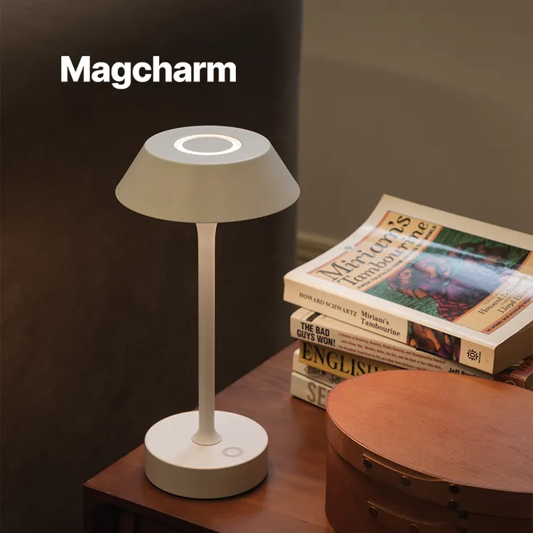 诺克Magcharm烛光台灯氛围桌灯便捷床头餐厅卧室充电酒吧夜灯简约
