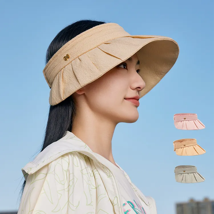 EP YAYING雅莹女帽 防紫外线出游空顶大檐防晒帽 新ZH03A