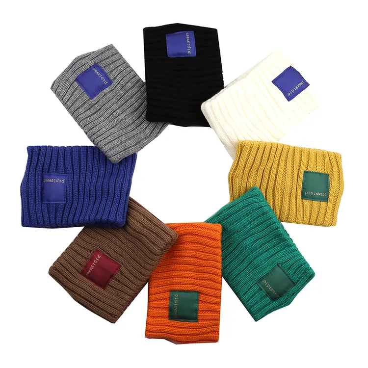 发带女秋冬大头围韩版宽边针织毛线百搭护额头套外出保暖围脖男