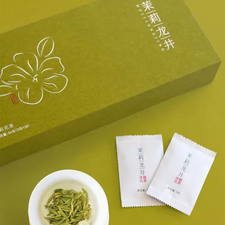【2025新茶】龙冠茉莉花茶  茉莉龙井3g*28礼盒
