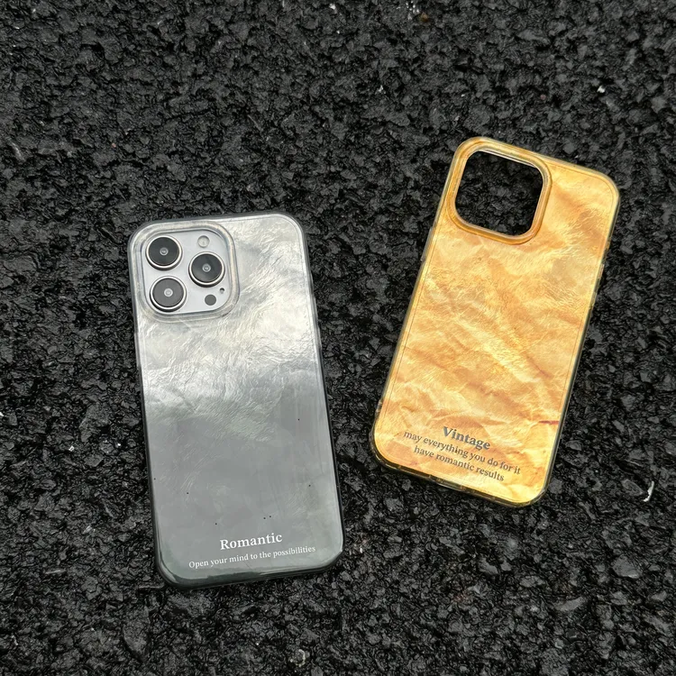 折纸冰川ins风新款适用苹果17iphone161514promax1312新品手机壳
