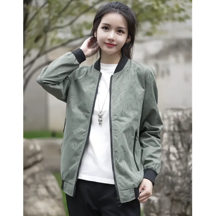 2025新款春秋季棒球领夹克男士韩版简约秋季休闲时尚外套男款上衣