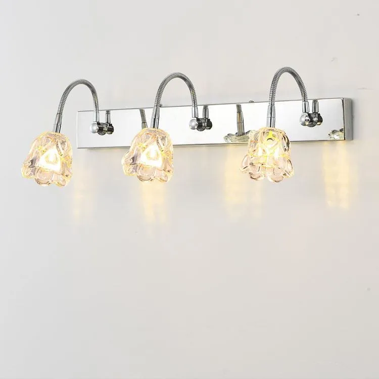 欧浦灯饰镜前灯led卫生间浴室简约现代镜柜灯不锈钢化妆防水雾厕