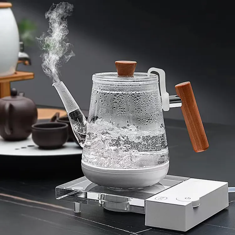 【迈丰M】水晶烧水壶泡茶底部上水玻璃电热水壶家用全自动煮水壶