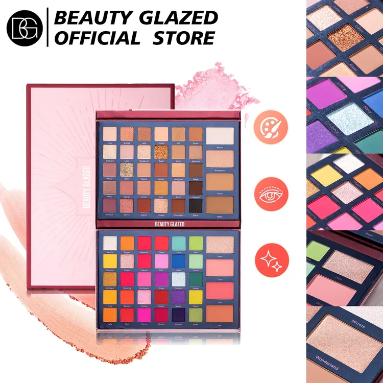 BEAUTY GLAZED眼影珠光腮红修容眼影易上色舞台妆ins彩妆BG101