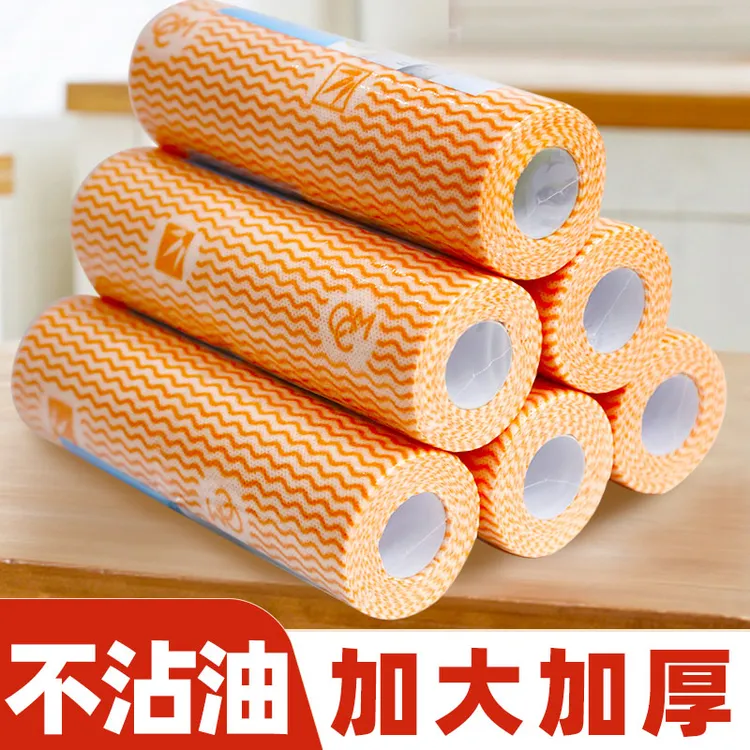 咔咔玛 加厚不沾油3卷 懒人抹布一次性洗碗布洗碗巾厨房家用吸水
