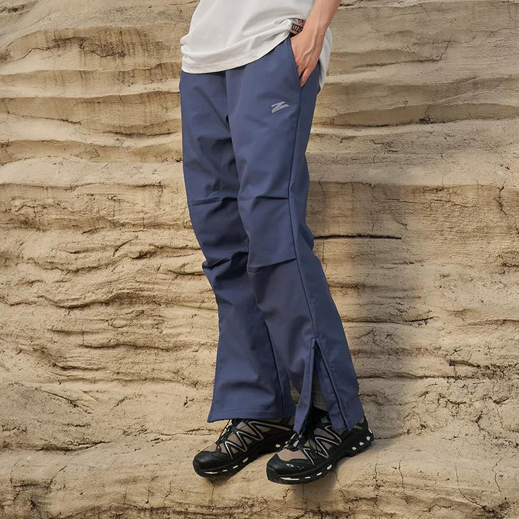 有志者UZIS山峰户外软壳长裤休闲防风秋冬季直筒户外裤子男款加绒