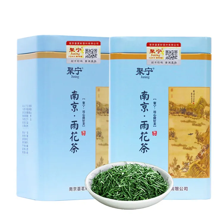 Juning/聚宁简装南京雨花茶2025新茶浓香型口粮茶绿茶250克