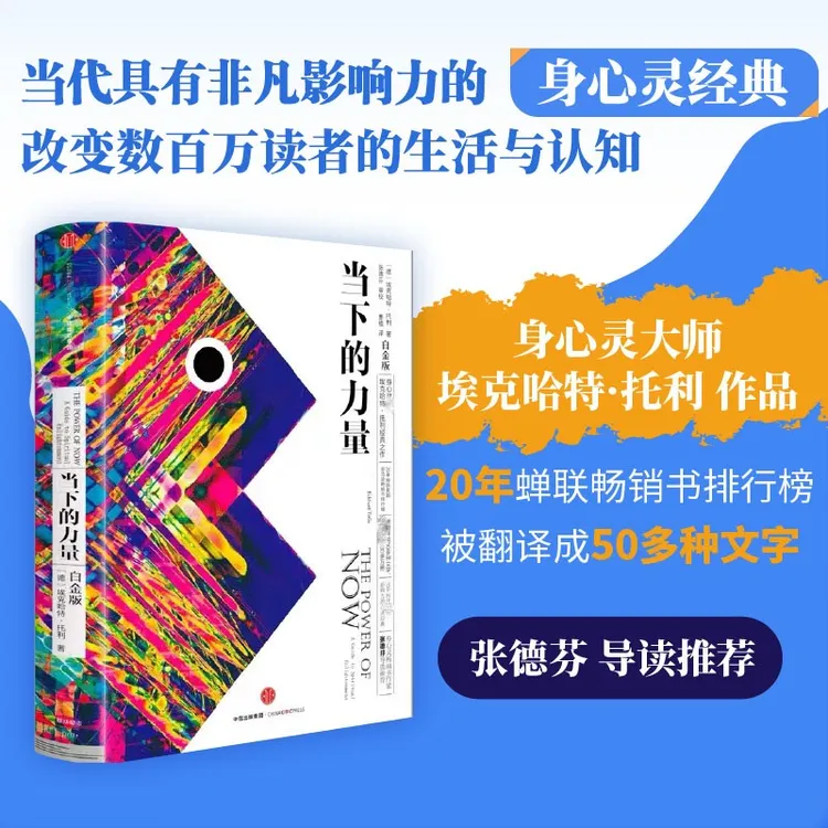 正品保证 当下的力量 埃克哈特·托利经典之作 张德芬推荐