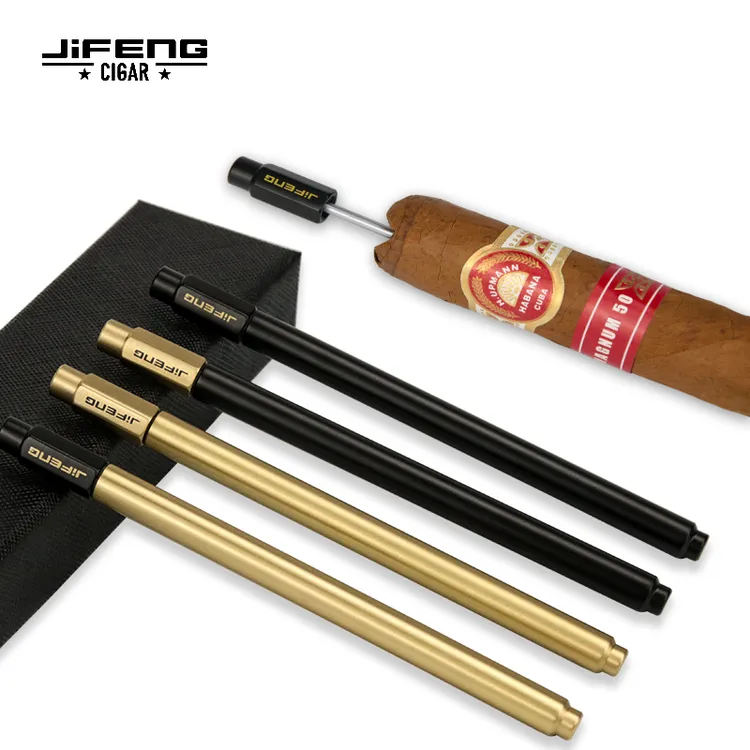 JIFENG雪茄通针倒刺锯齿通针疏通堵塞雪茄烟器便携不锈钢防烫烟针