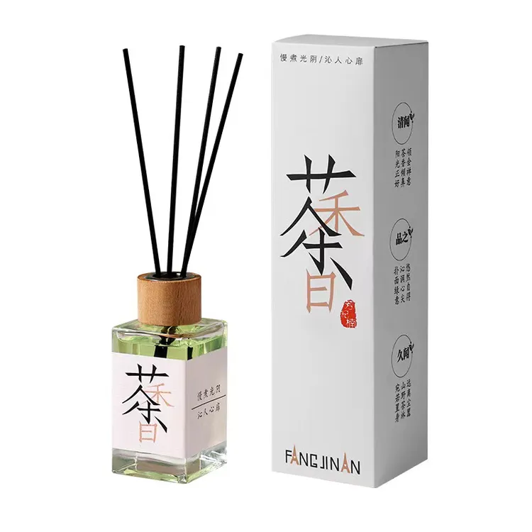 白茶无火香薰精油家用香氛摆件空气清新剂除臭香薰伴手礼