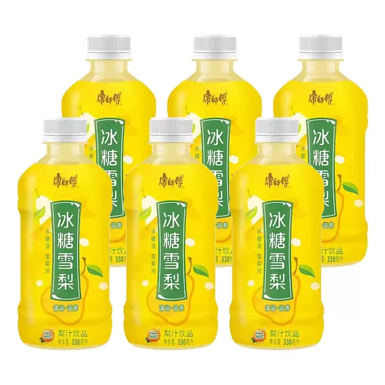 康师傅冰糖雪梨解渴清爽小瓶装便携冰爽果味饮料