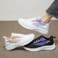 女鞋四季薄款运动鞋新款跑鞋减震鞋子防滑软底网面休闲鞋透气跑步