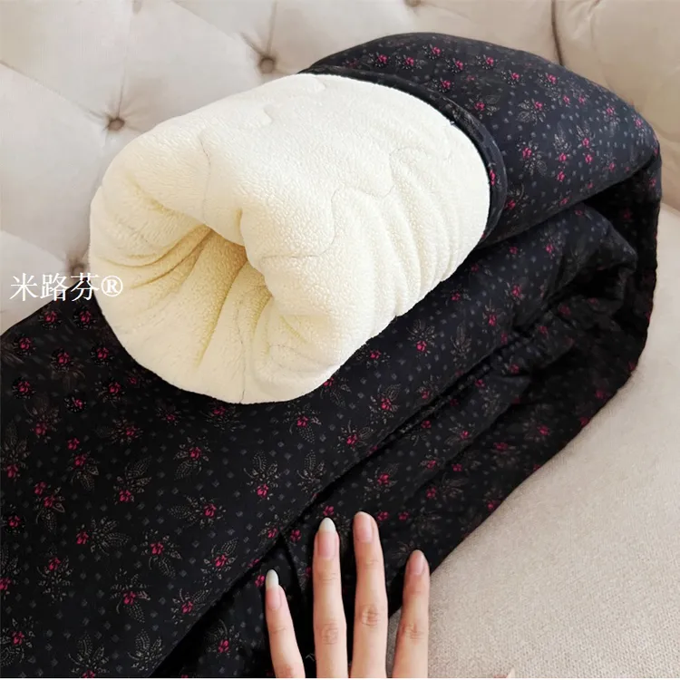 羊羔绒保暖裤棉裤女中老年加厚高腰妈妈外穿加绒东北冬羊驼绒裤子