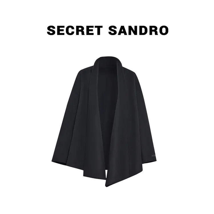 【翻领大衣】【多娜&Secret Sandro粉丝专享】毛呢 V84299053N