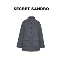 【格雷系二代】【多娜&Secret Sandro粉丝专享】毛呢外套 D84290083N