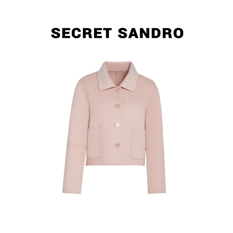 【四色大衣】【多娜&Secret Sandro粉丝专享】毛呢外套 V84202154N
