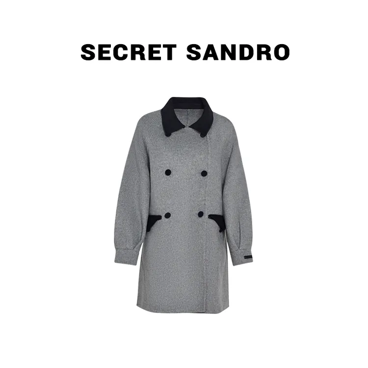 【新款赫本】【多娜&粉丝专享】毛呢大衣 V84200173N