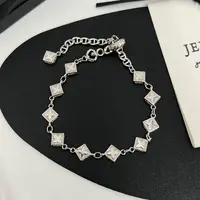 925银手链 《塞纳花房》小众设计师高级感轻奢风法式花花手链