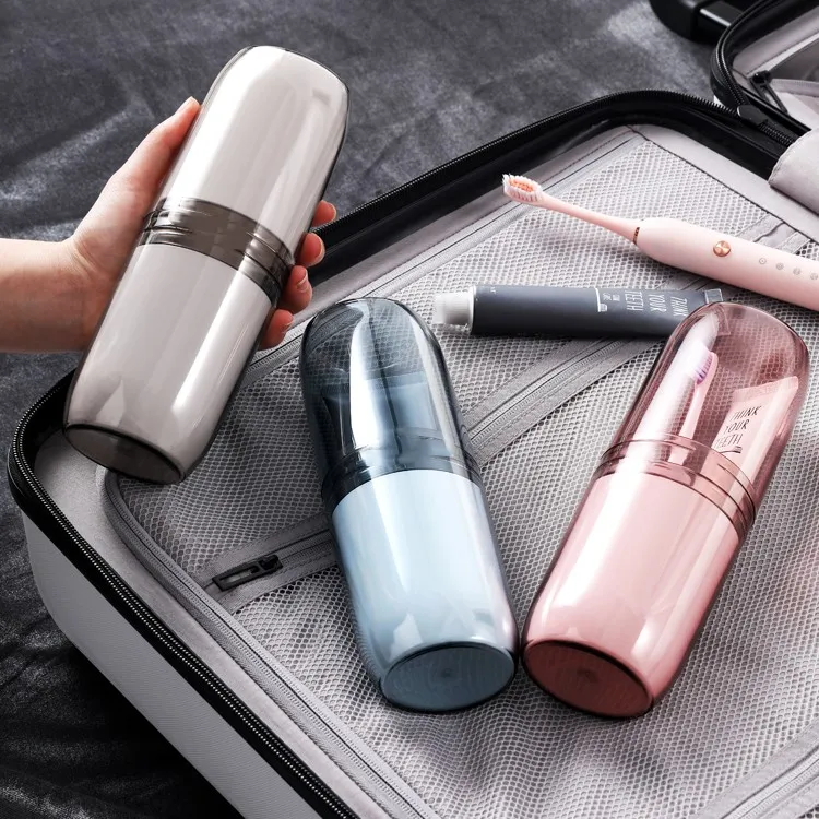 【旅行出游必备】新款四合一旅行漱口杯牙膏牙刷杯随身便携式漱家