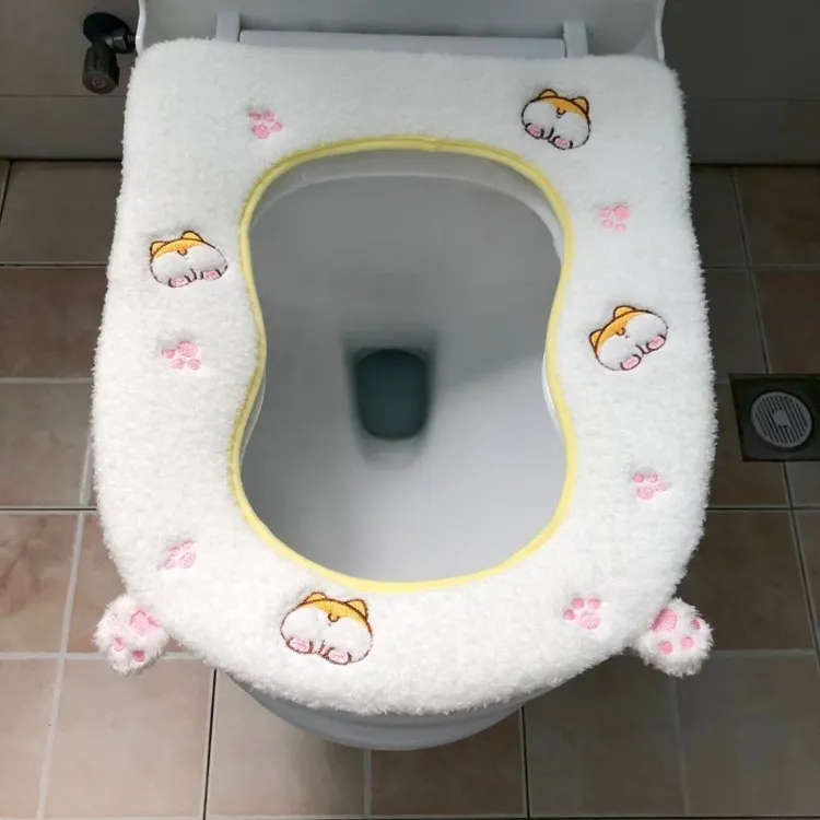 马桶垫葫芦形亲子家用坐便套大号8字型冬天保暖马桶圈