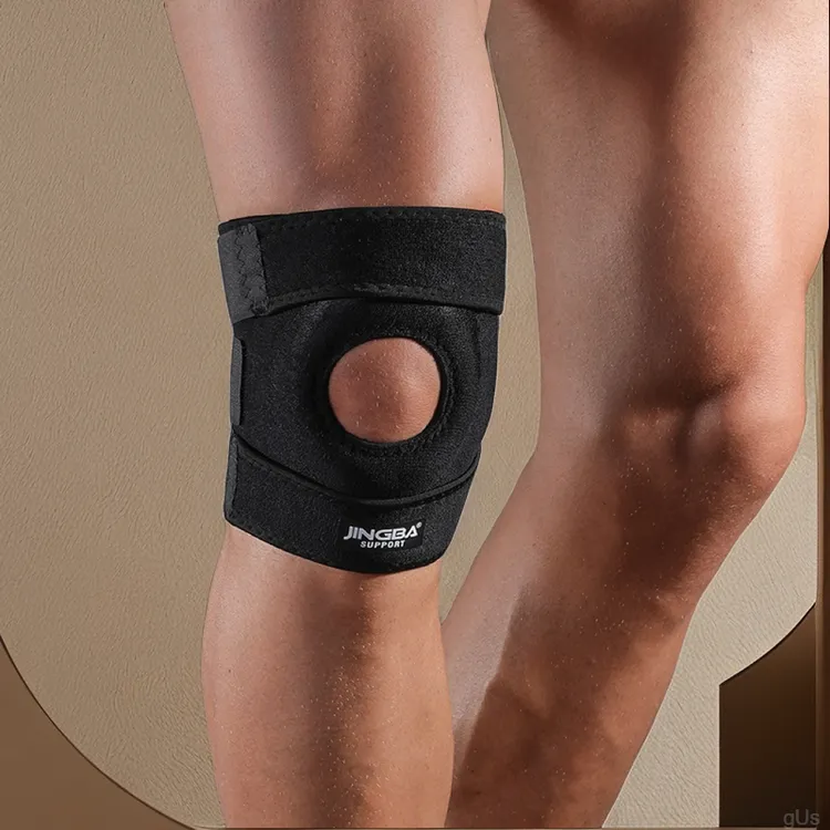 跑步专业加压运动骑行专用膝关节护具护膝羽毛球户外爬山髌骨带