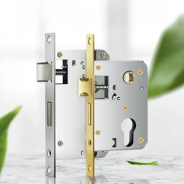 卧室门锁木门锁体家用通用型锁心芯房门室内房间锁块锁具配件大全