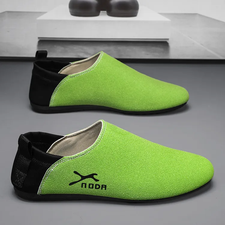 断码捡漏一脚蹬懒人潮鞋百搭鞋潮款男士休闲鞋韩版潮流时尚豆豆鞋