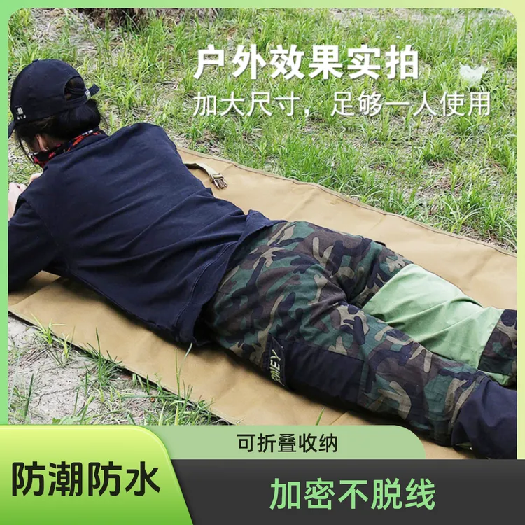 户外便携垫摩旅防潮防滑耐磨加厚牛津布野外PCV防水摩旅休息垫