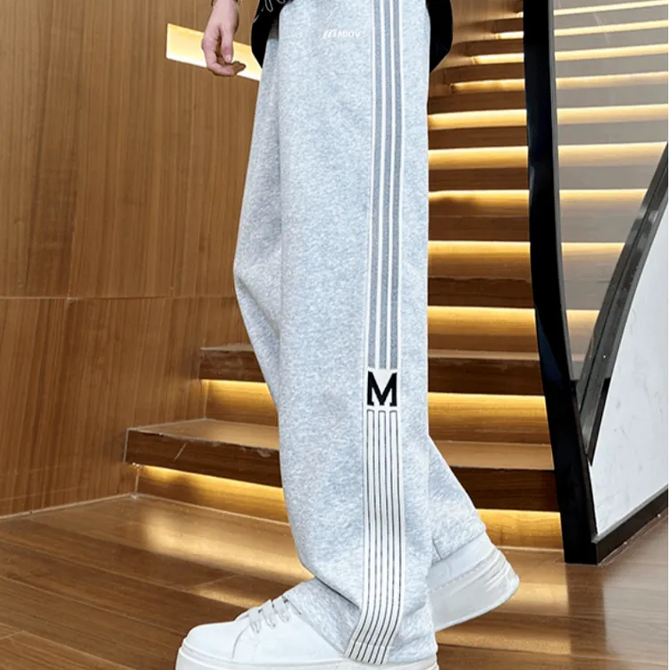 休闲运动裤男休闲长裤子韩版潮流秋冬季宽松阔腿束脚卫裤潮牌ins