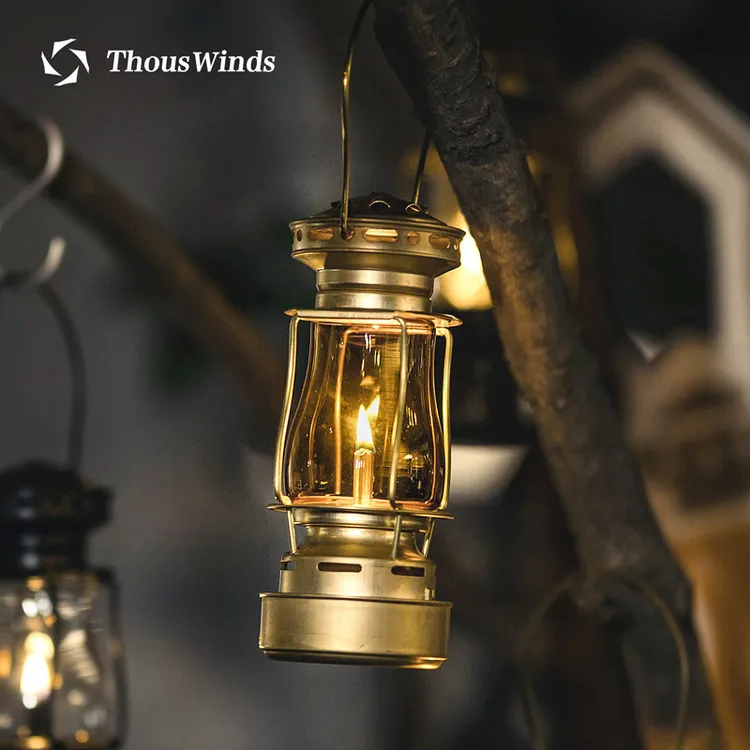 Thous Winds/千风露营黄铜版暮光煤油灯户外野营煤油灯营地氛围灯