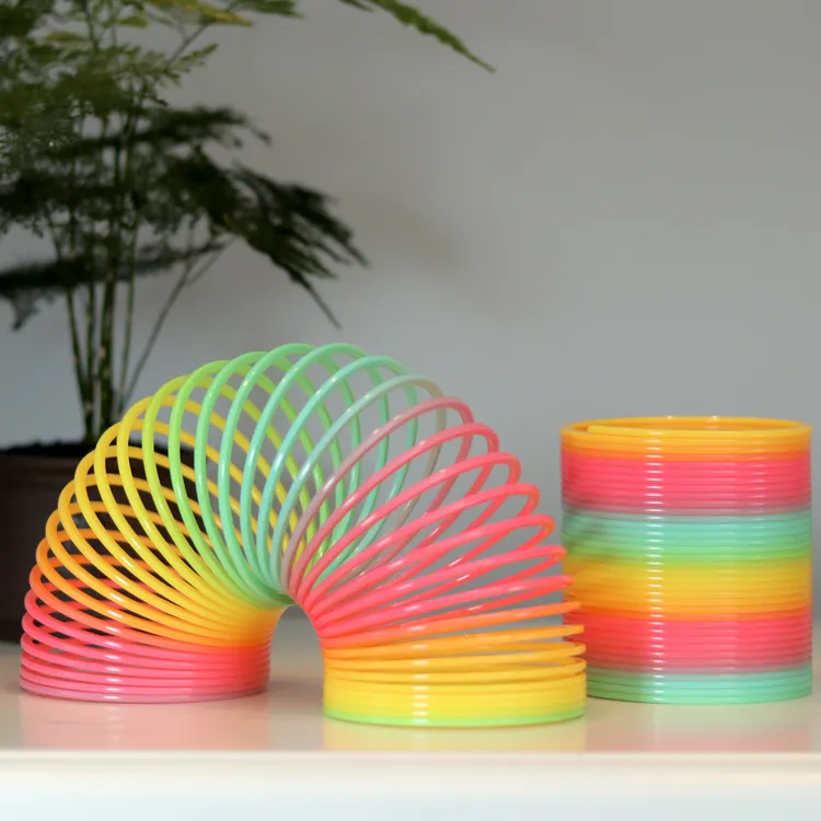 儿童怀旧魔力彩虹圈早教玩具柔软加大趣味玩具礼物 赠送教程视频