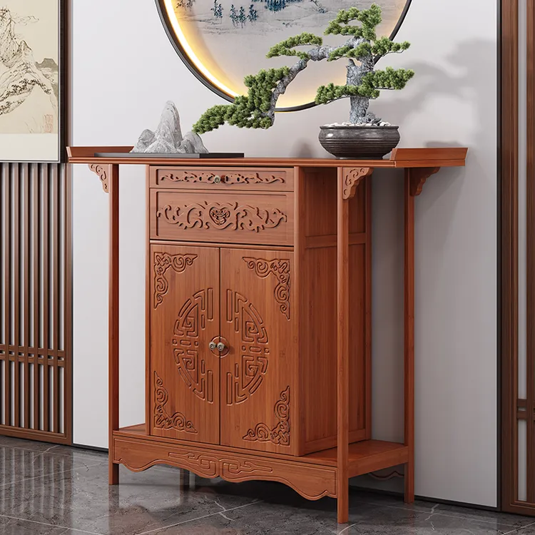 置物客厅隔断现代餐厅上档次玄关高端玄关柜佛台供桌佛台供桌大气