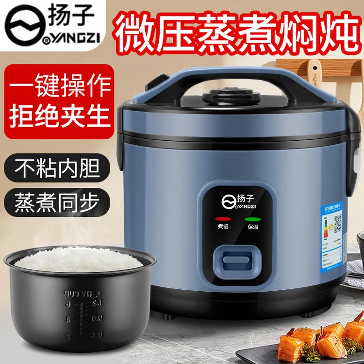 扬子煮饭锅4-5-6人多功能家用小型1-3迷你老式电饭煲全自动宿舍2L