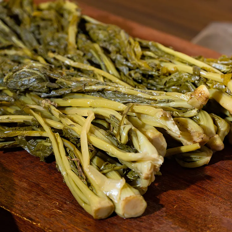 陕南手工野油菜酸菜雪菜300g