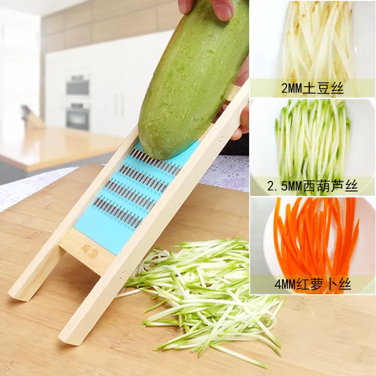 土豆擦丝器家用商用实木刨丝器黄瓜西葫芦切丝工具神器老式擦菜板