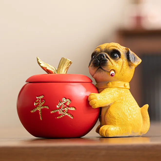 高级收纳时尚潮流烟灰缸爆款高颜值高档新款办公室客厅防飞摆件