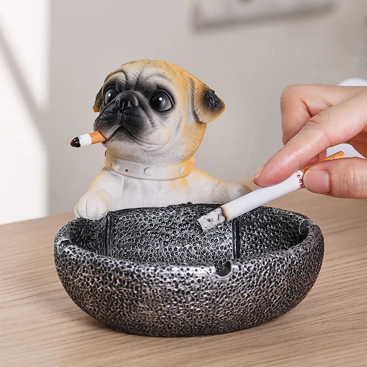 抖音上网红大容量烟灰缸个性创意搞怪可爱潮流送礼物网红客厅摆件