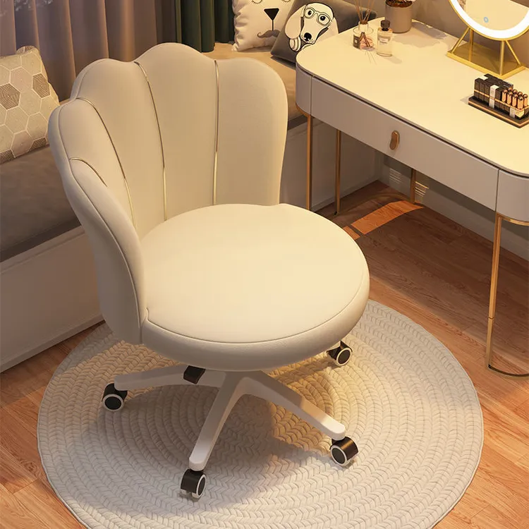 卧室椅子可爱宿舍电脑椅家用升降转椅写字学习书桌椅梳妆凳化妆椅