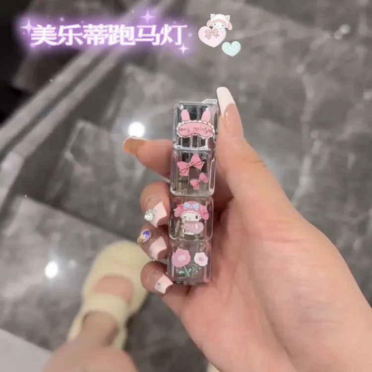 蹦迪显眼包发光Kitty宇航员三丽鸥系列个性透明闪光打火机ins可爱