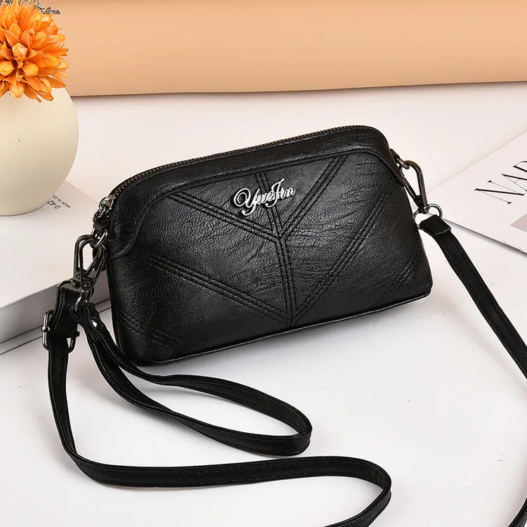 中老年妈妈包2025新款女士斜挎包妈咪零钱手机小包时尚洋气单肩包