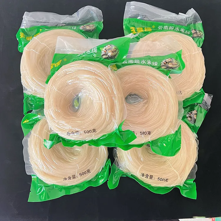 云南米线真空袋装半干粗米线方便食品过桥干米线小锅凉拌炒米粉丝