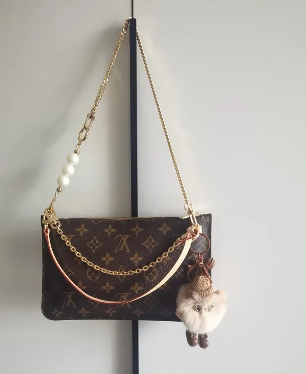 99新 LouisVuitton/路易威登 经典中号NF手包子袋（底长24cm)时尚