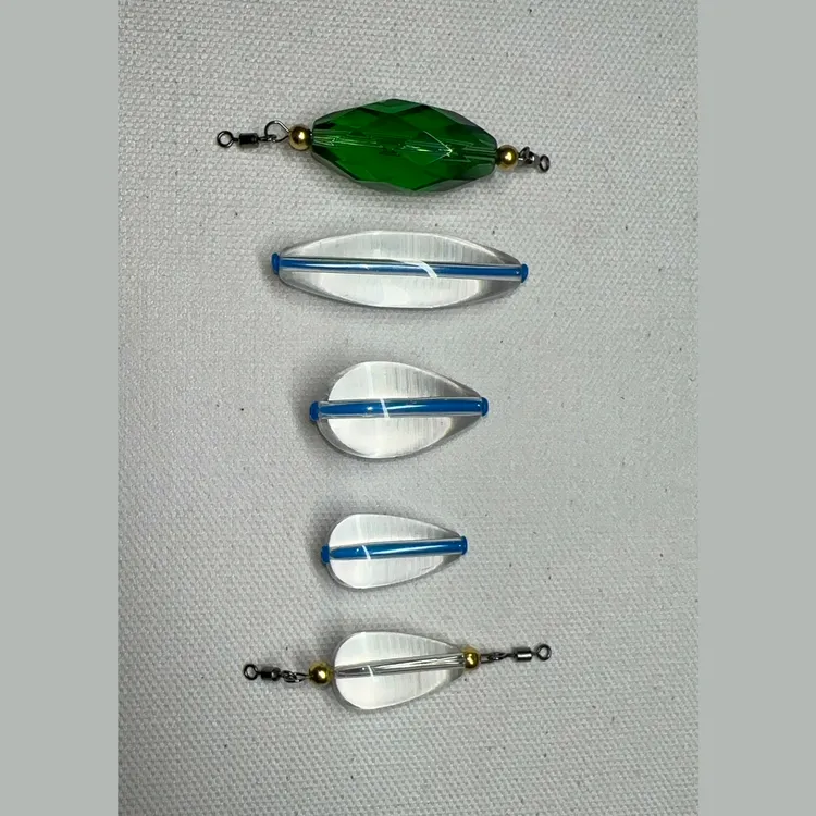 玻璃防缠绕沉水速沉通心路亚飞蝇钩查理微物高颜值网红钓鱼装备